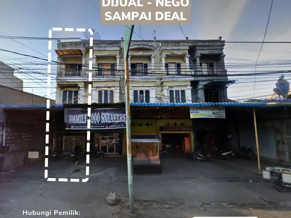DIJUAL — NEGO SAMPAI DEAL! RUKO SHM MEDAN KOTA SECEPATNYA DIJUAL !!!