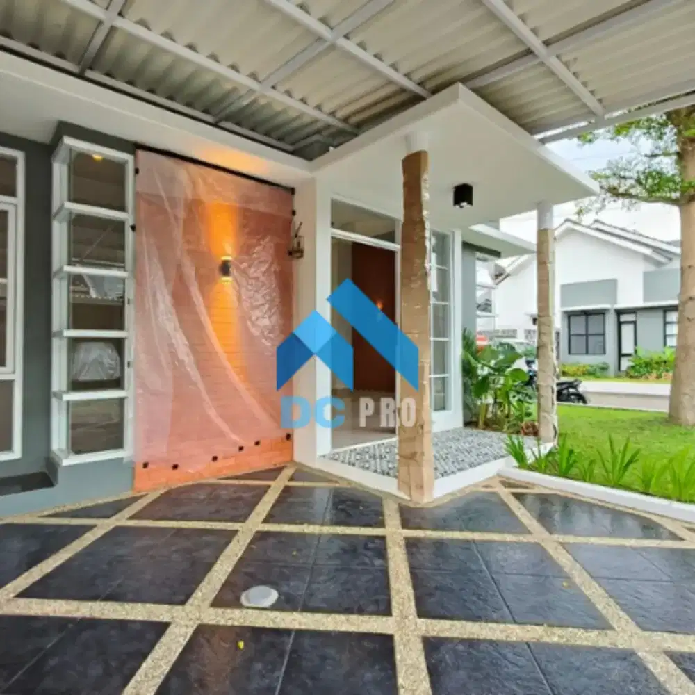 Rumah asri minimalis cluster Margahayu Raya