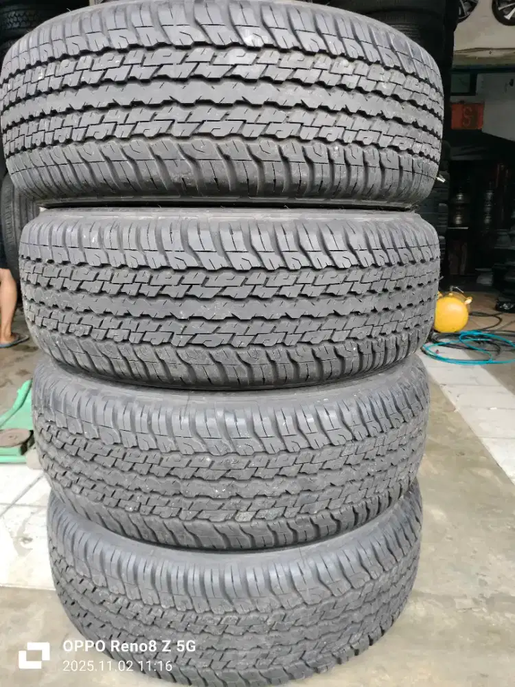 Jual ban copotan mrek Dunlop Gendtrek AT ukuran 265 65 R17 kond 95%