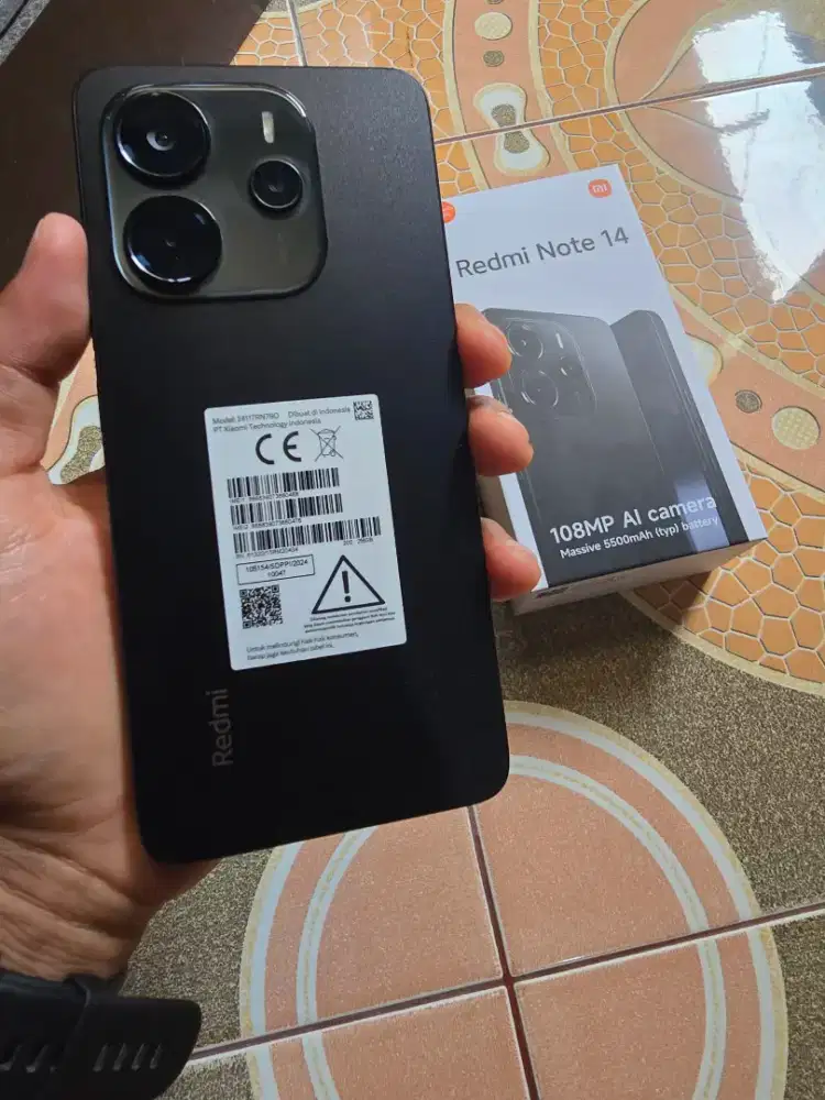 Xiaomi redmi note 14 8/256 mulus garansi