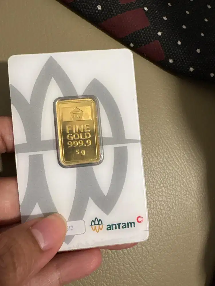 Logam mulia 5 gram antam