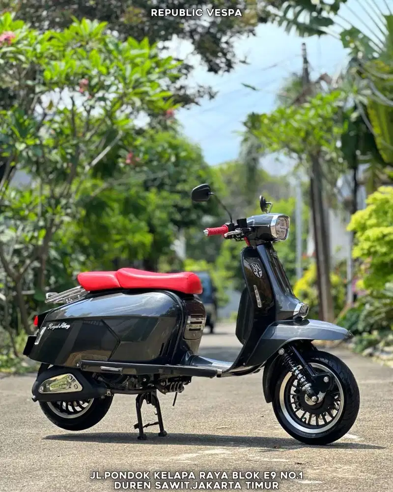 ROYAL ALLOY GRAND PRIX 150 ABS 2023 MIDINIGHT GREY