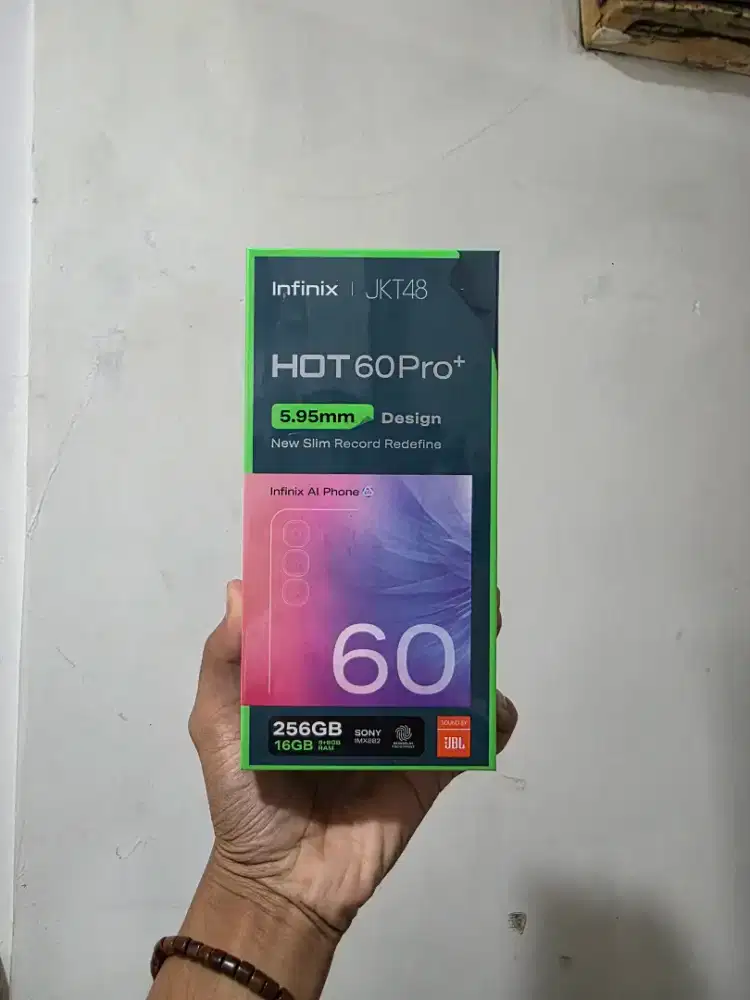 INFINIX HOT 60 PRO PLUS 16GB/256GB | BARANG BARU BERGARANSI RESMI
