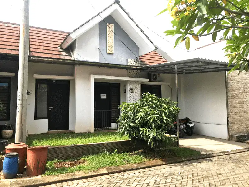 Turun harga! Dikontrakkan Rumah di Puri Bali Ubud Blok J3/6  Sawangan