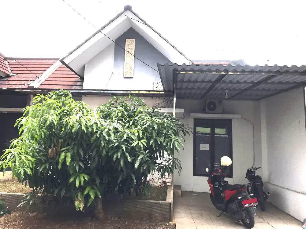 Dikontrakkan Tahunan Rumah di Puri Bali Ubud Blok J3/6  Sawangan