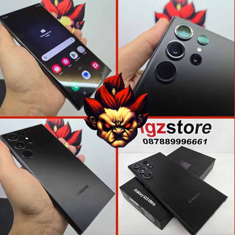 Samsung S23 ultra 256/512 Mulus FULLSET No Minus Siap Pakai