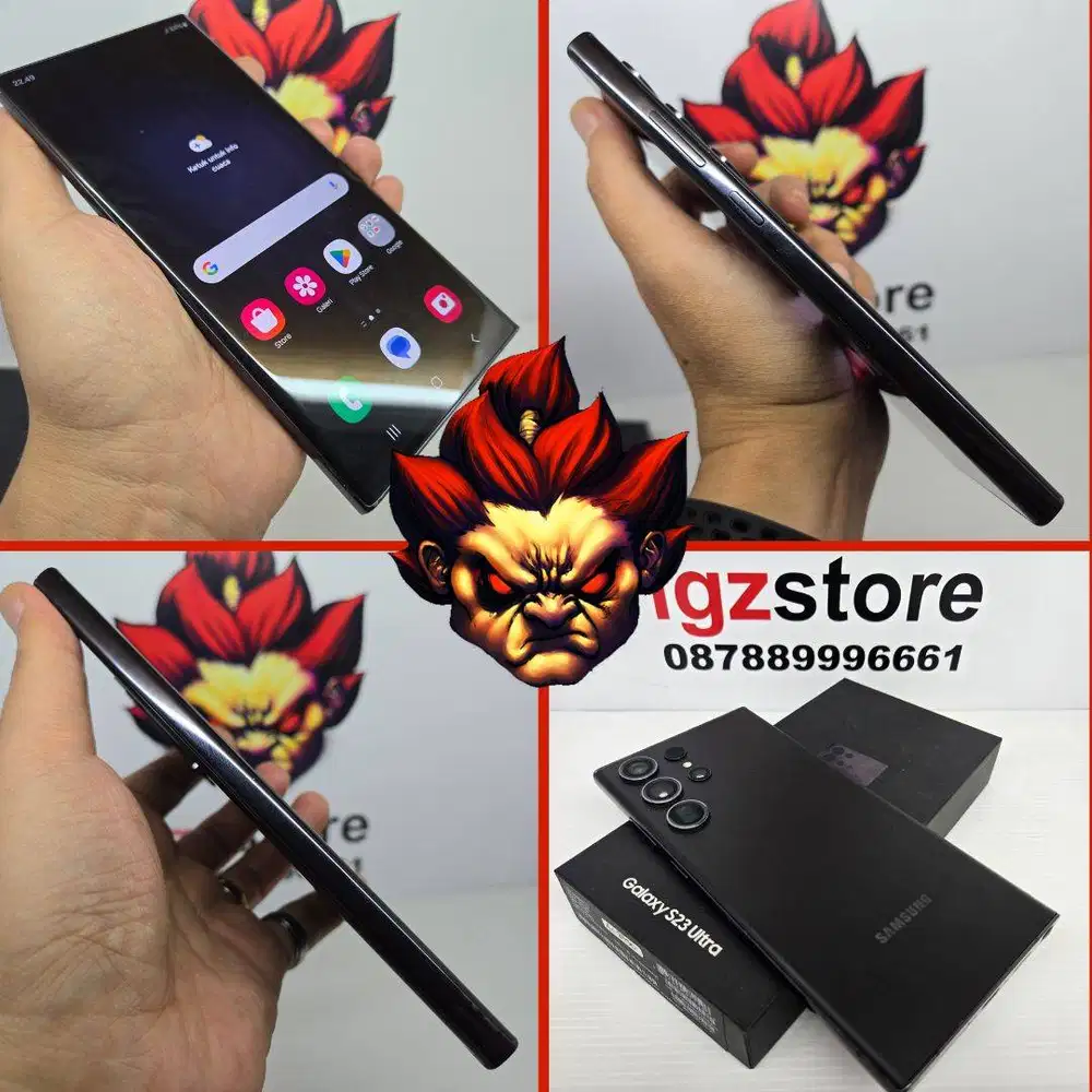 Samsung S23 ultra 256/512 Mulus FULLSET No Minus Siap Pakai