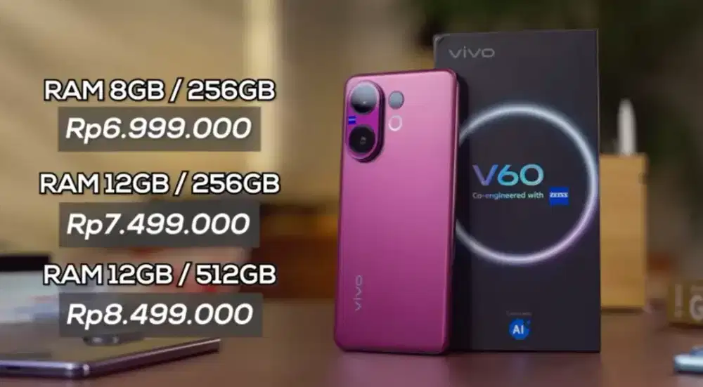 Vivo V60 5G 8/256 Segel Box