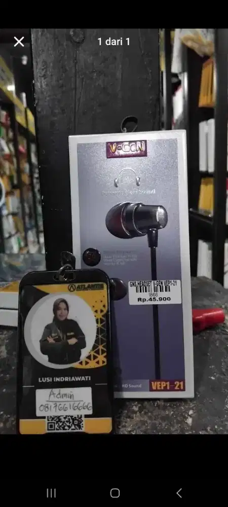 HEADSET V-GEN VEP1-21 | ATLANTIS DAHSYAT