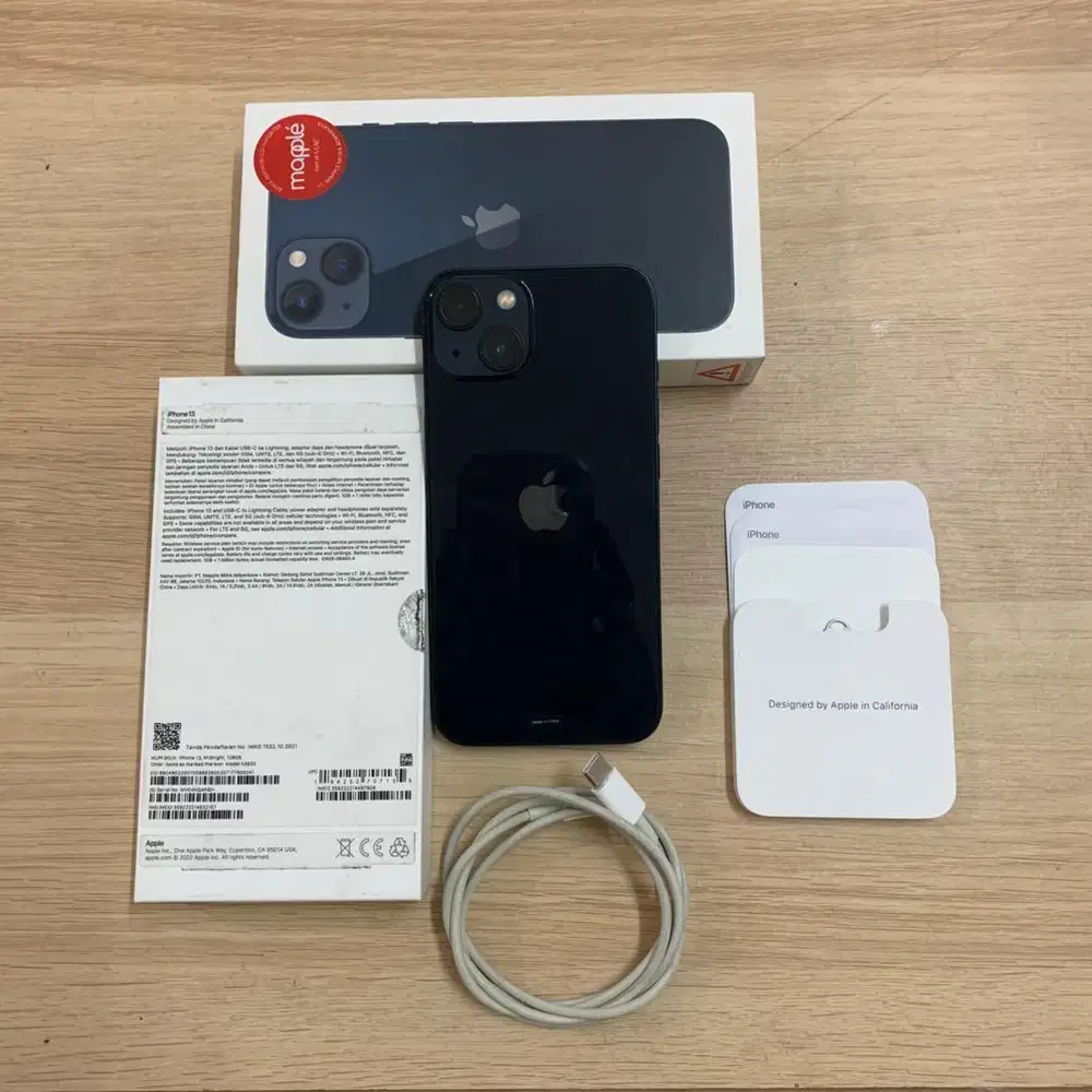 Iphone 13 128gb Resmi Ibox bh 100 garansi on juli 2026