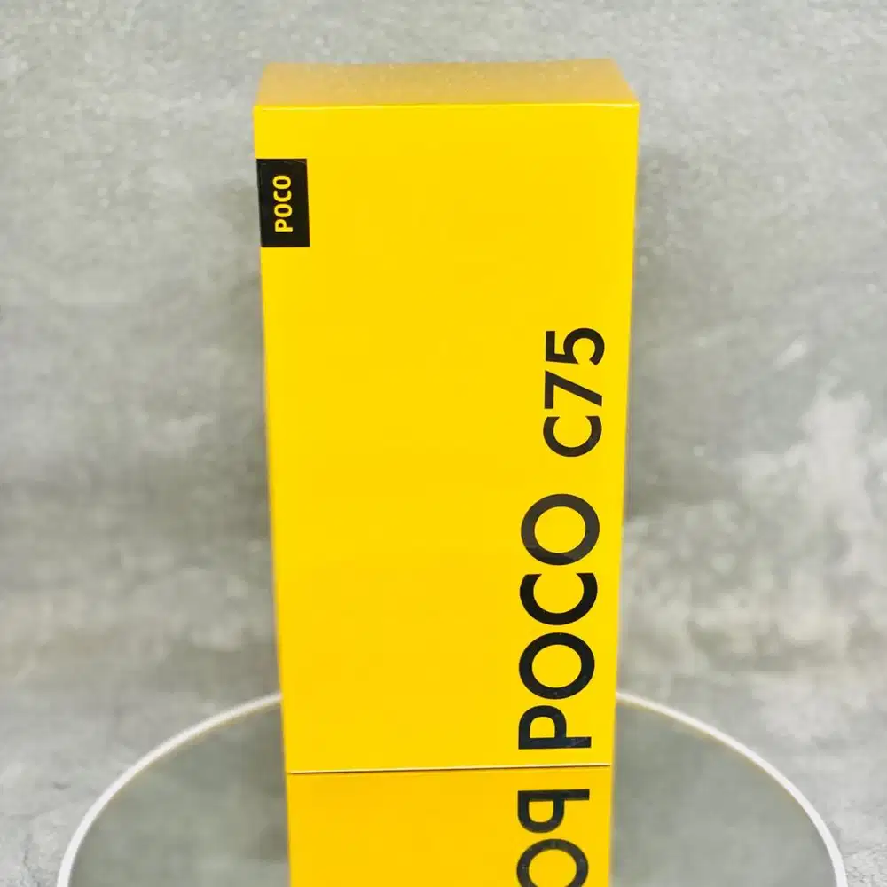 XIAOMI POCO C75 8/256 BLACK SEGEL BARU GARANSI RESMI 15 BULAN