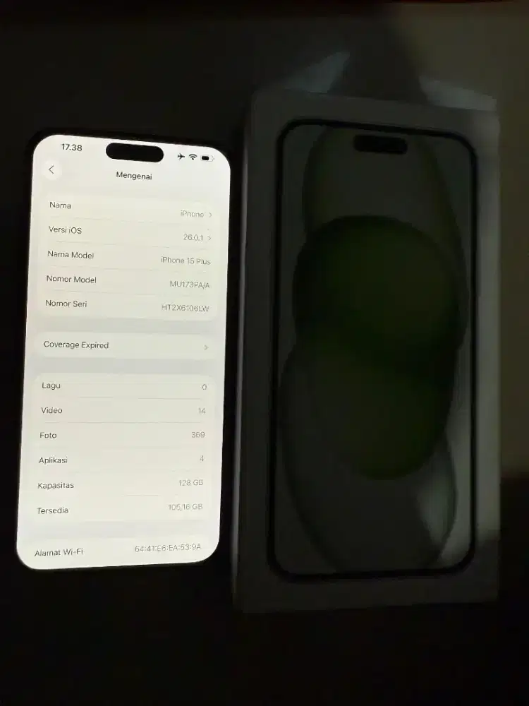 iPhone 15 plus 128gb iBox