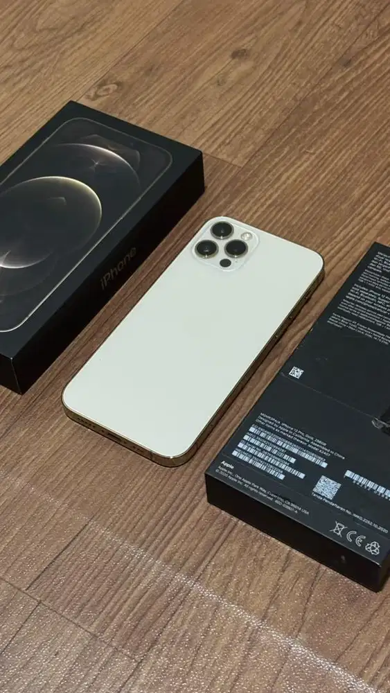 iPhone 12 Pro 256GB Gold Ex iBox Mulus !!