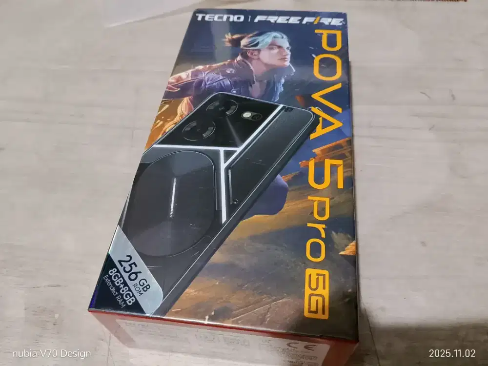 Tecno pova 5 pro 5G NEW segel