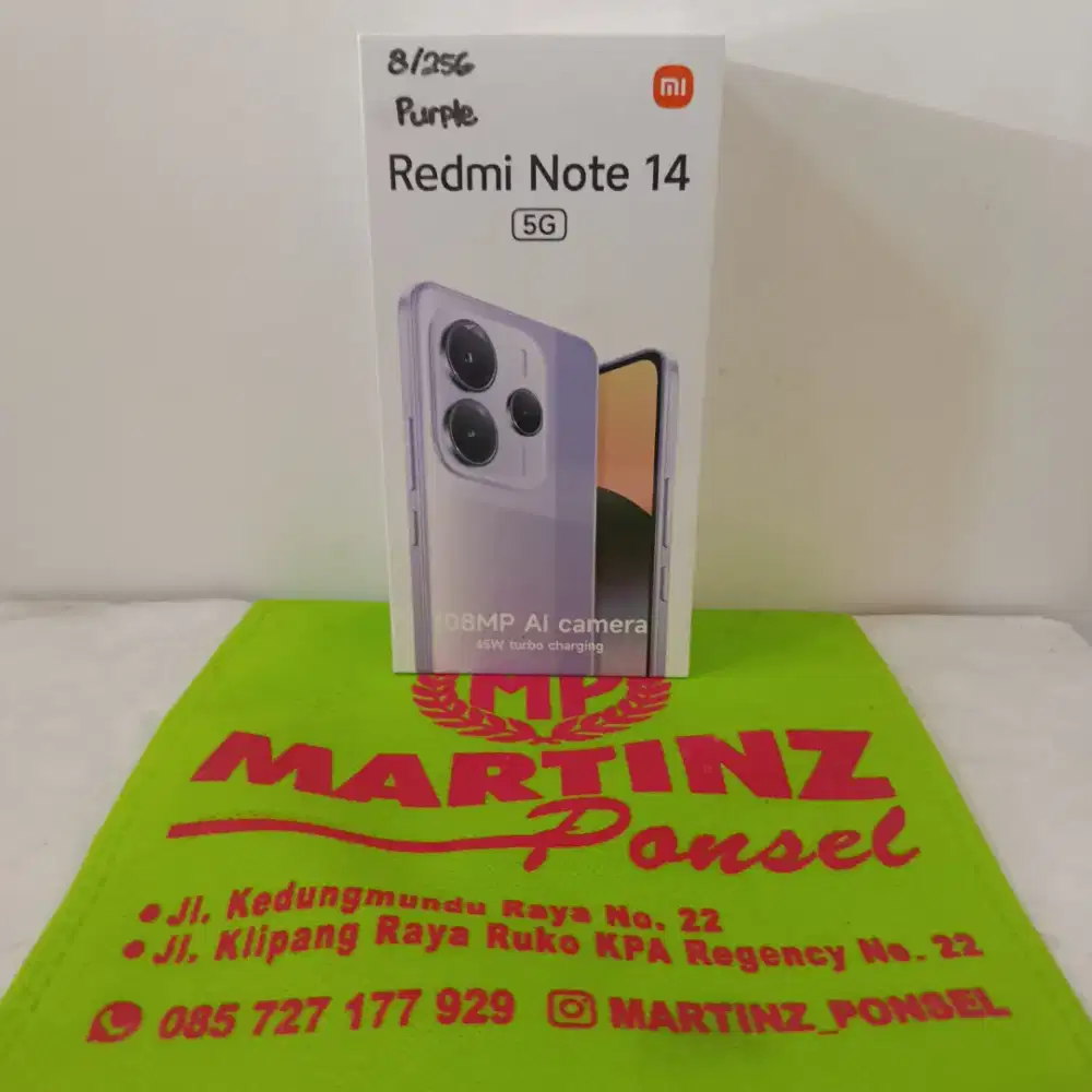 Redmi Note 14 5g 8/256 New Resmi
