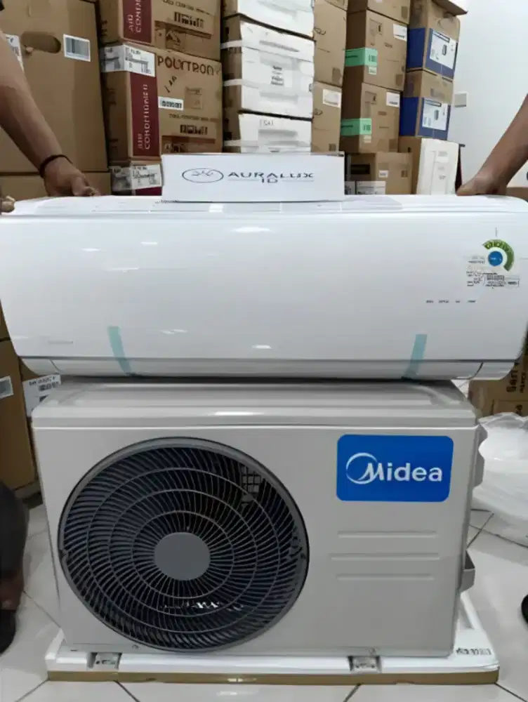 AC SPLIT STANDAR MIDEA 1/2 PK MSAFE-05CRN2X