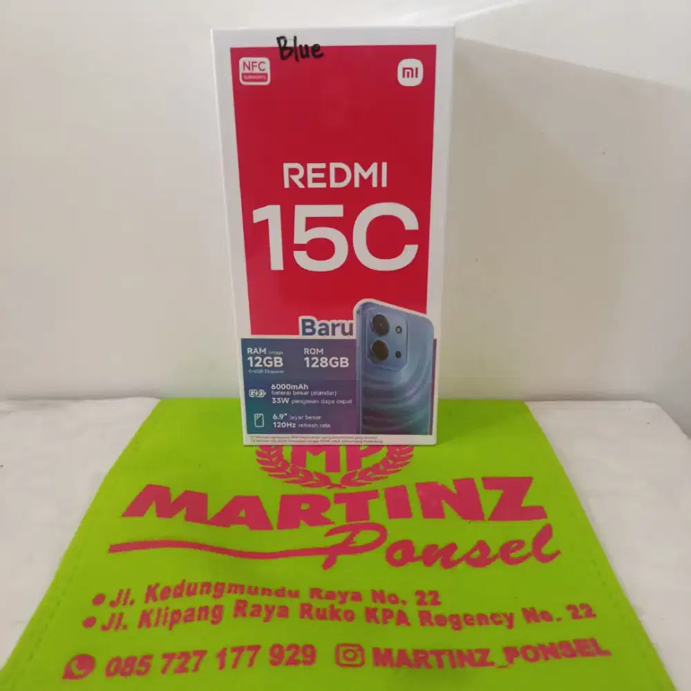 Redmi 15c 6/128 New Resmi