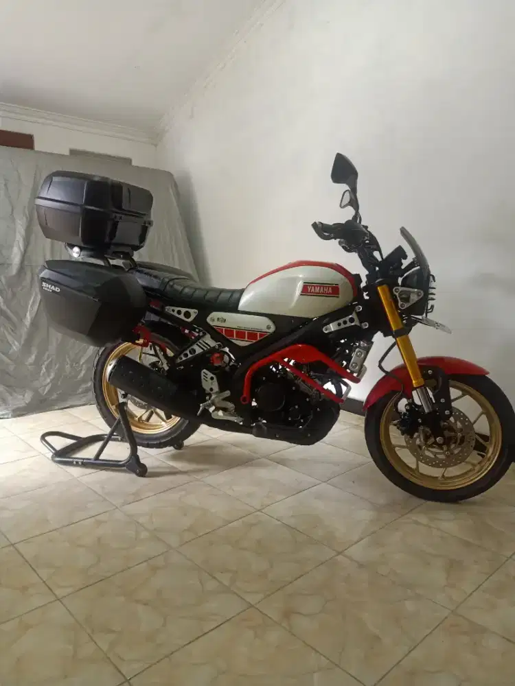 Yamaha XSR 155 siap touring