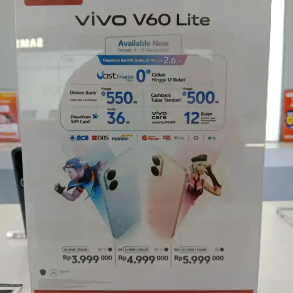 Vivo V60 Lite 5G 8/256GB