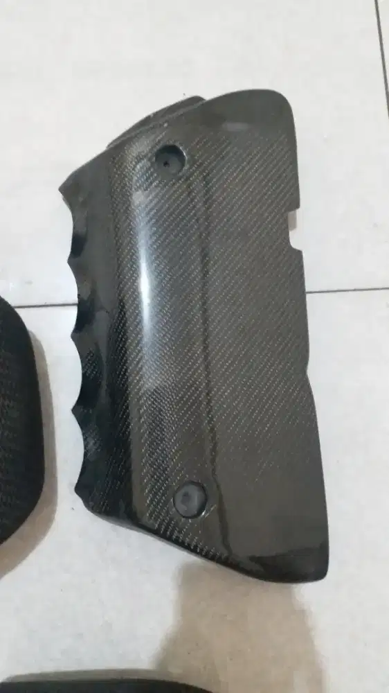 Cover Engine Carbon Dan Jok Jazz RS
