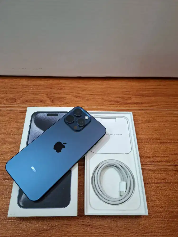Iphone 15 promax 256gb blue ibox