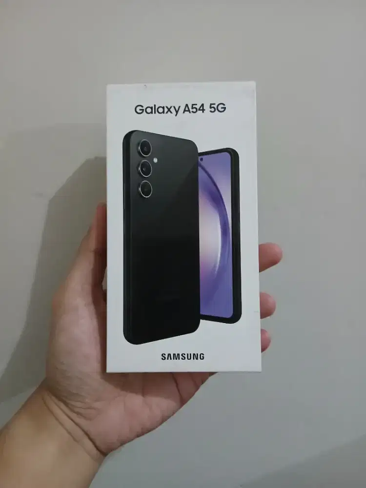 Samsung a54 8/256gb warna hitam