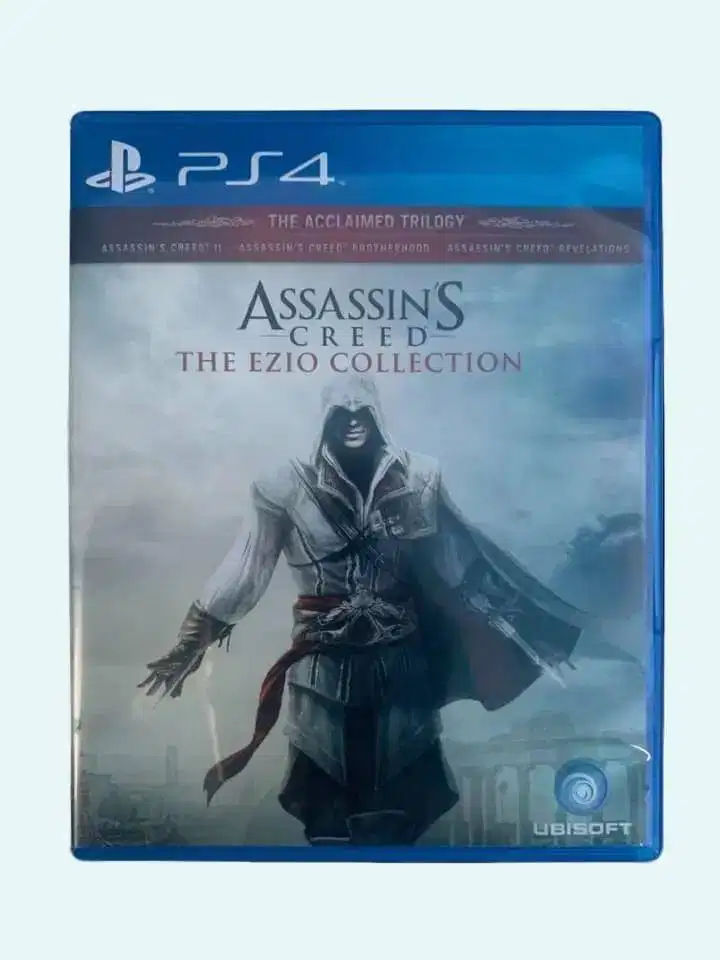 BD KASET ASSASSINS CREED THE EZIO COLLECTION PS4
