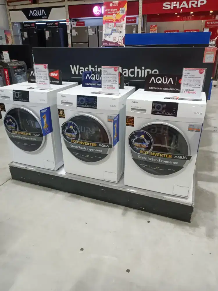 Cicilan elektronik tanpa kartu kredit_mesin cuci aqua