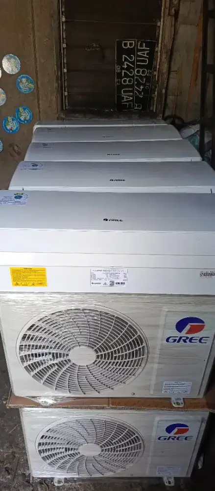 Jual AC gree 0,5pk dan 1pk belum lama pakai tahun produksi 2024 blan 6