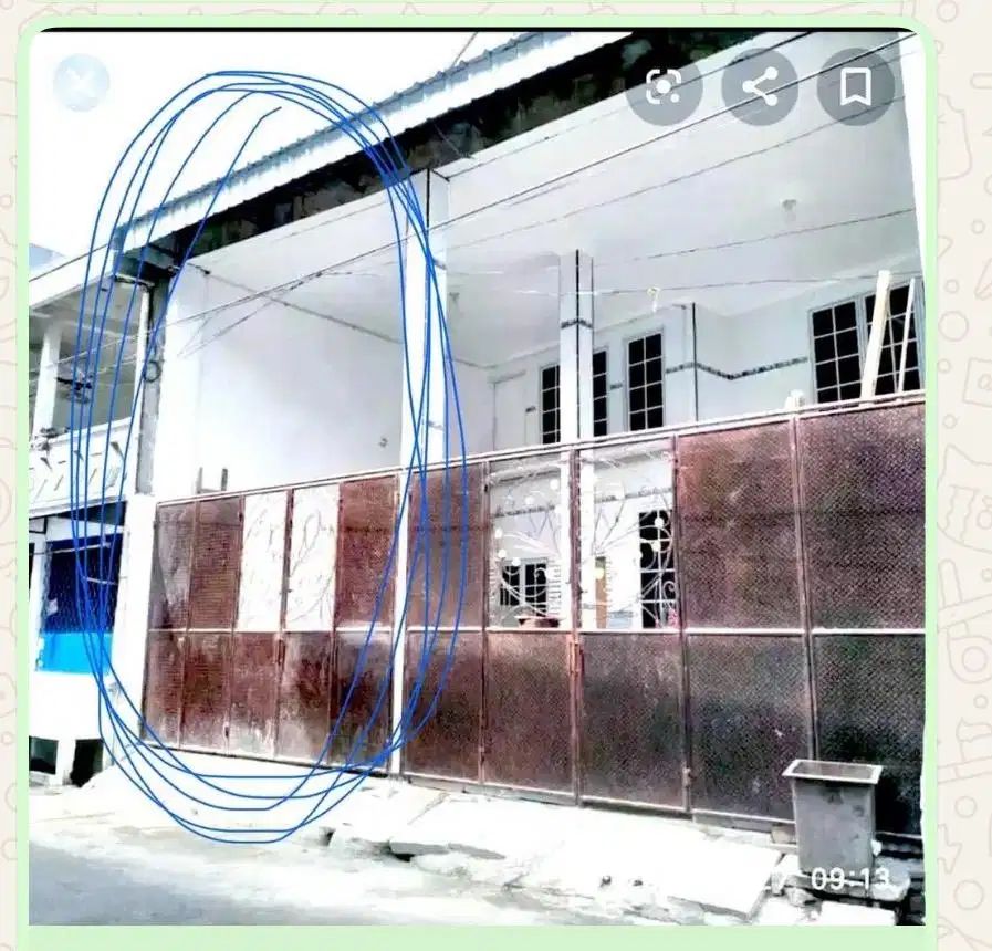 dikontrakkan disewakan rumah Jelambar Jakarta Barat