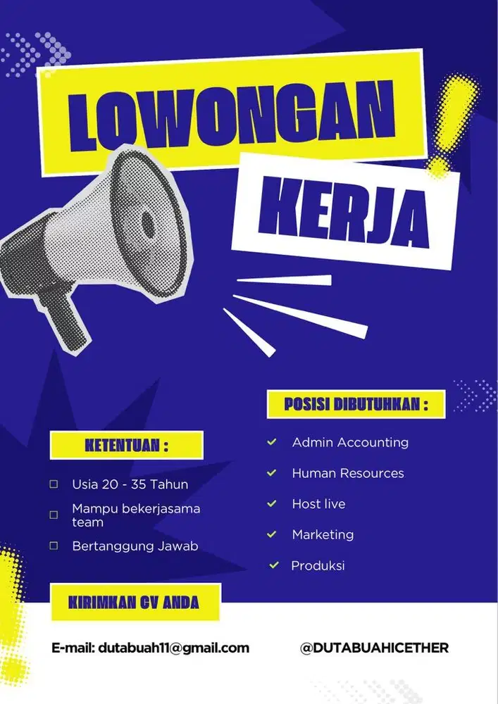 Loker Duta Buah Icether