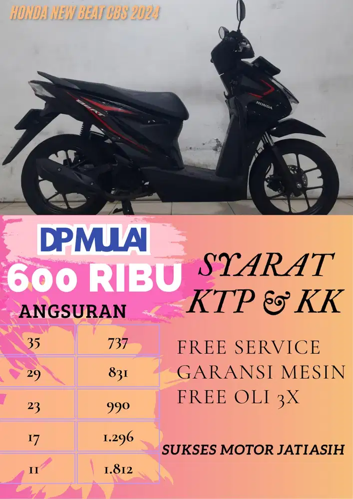 HONDA NEW BEAT CBS 2024