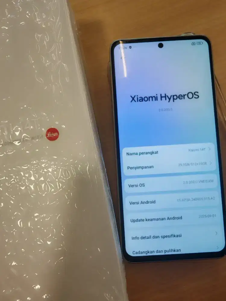 Xiaomi 14T 5G 12/512Gb mulus garansi panjang