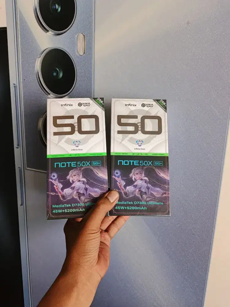 [ Fast respon WA ] Infinix Note 50x 5G 8+8/256 Garansi resmi 1thn