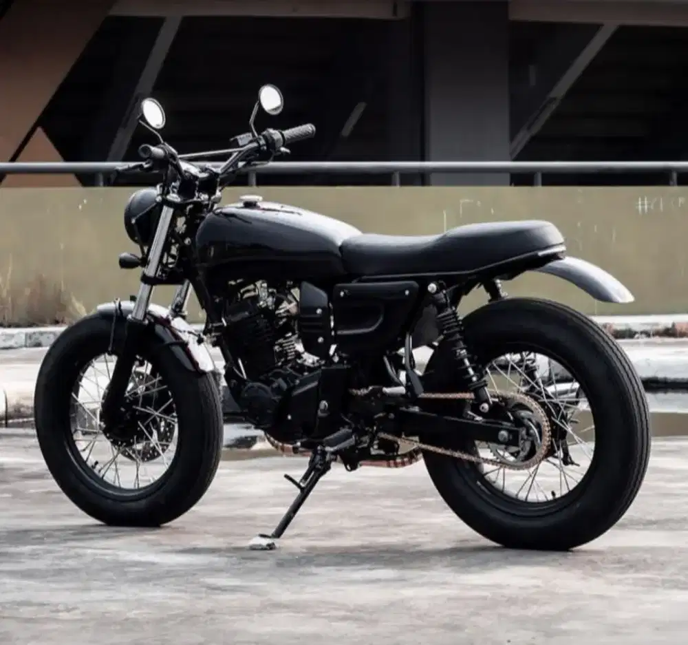 Motor costum yamaha byson