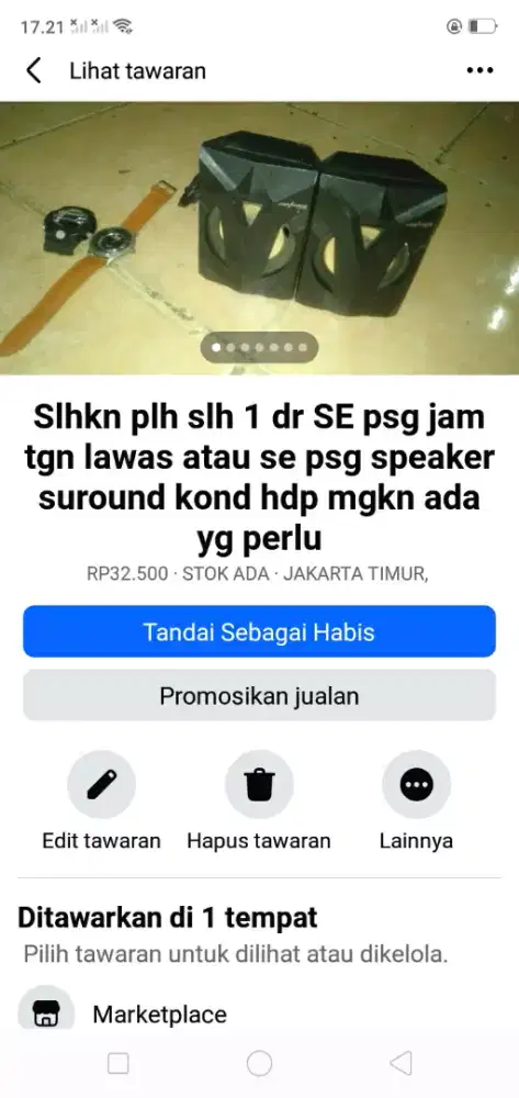 Slhkn plh slh 1 dr speaker suround atau sblh nya kond hdp murah sj cpt
