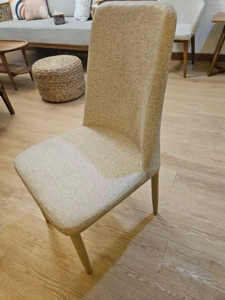 Kursi Besi Motif Kayu