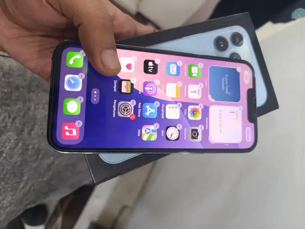Iphone 13 pro 128gb lengkap