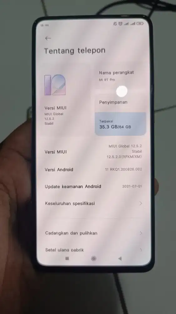 MI 9T Pro - Blue - Ram 6/64gb second