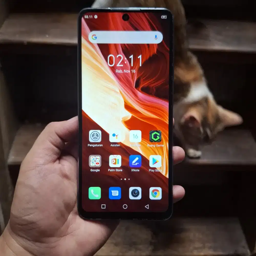 Infinix Note 10 Pro 6/64 Helio G95 Spek Gaming Hp+Cas