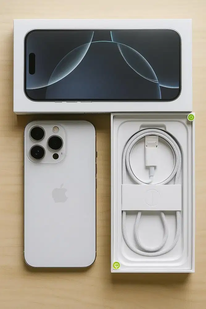 iPhone 16 Pro 128gb White Titanium iBox; Brand New