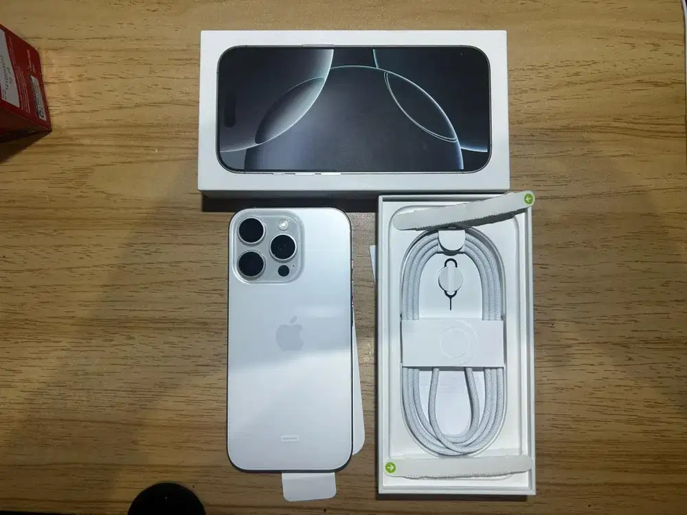 iPhone 16 Pro 128gb White Titanium iBox; Brand New