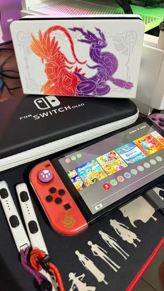 Nintendo Switch OLED Pokémon Version OFW Gratis Games Fisik & Digital