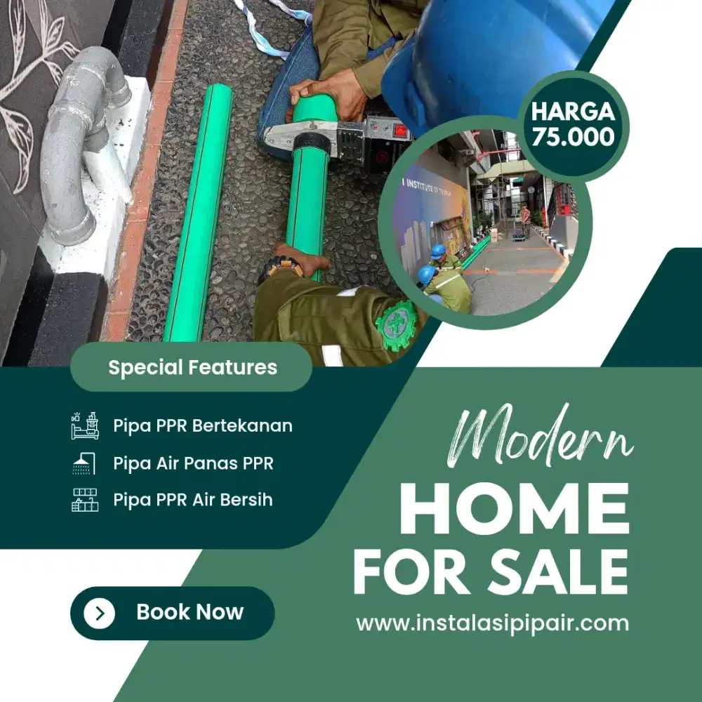 Pasang Pipa Air Panas PPR - Tukang Instalasi Air