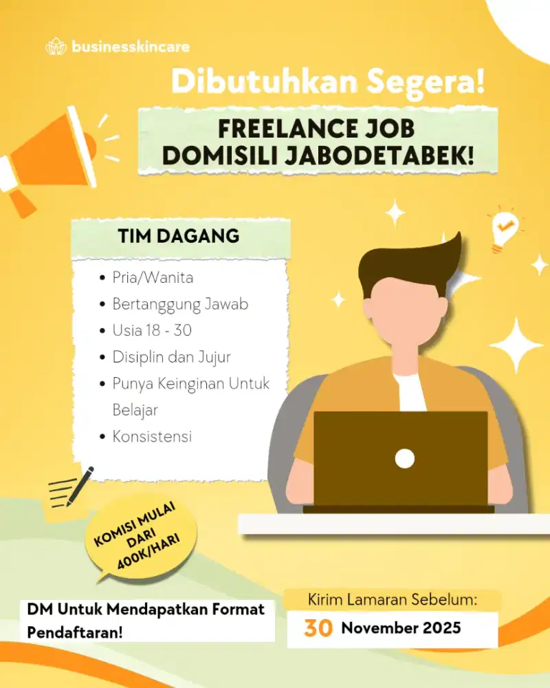 Freelance Job Jabodetabek
