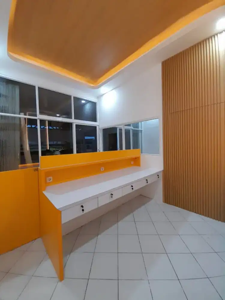 Stiker & kaca film ruang kerja kantor pabrik perumahan kampus & hotel