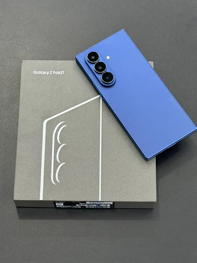 Samsung Z Fold 7 5G Blue 12/512Gb (Baru 1 Minggu)
