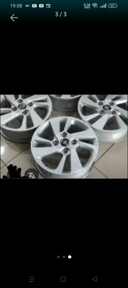4 velg veloz r 15 mulus