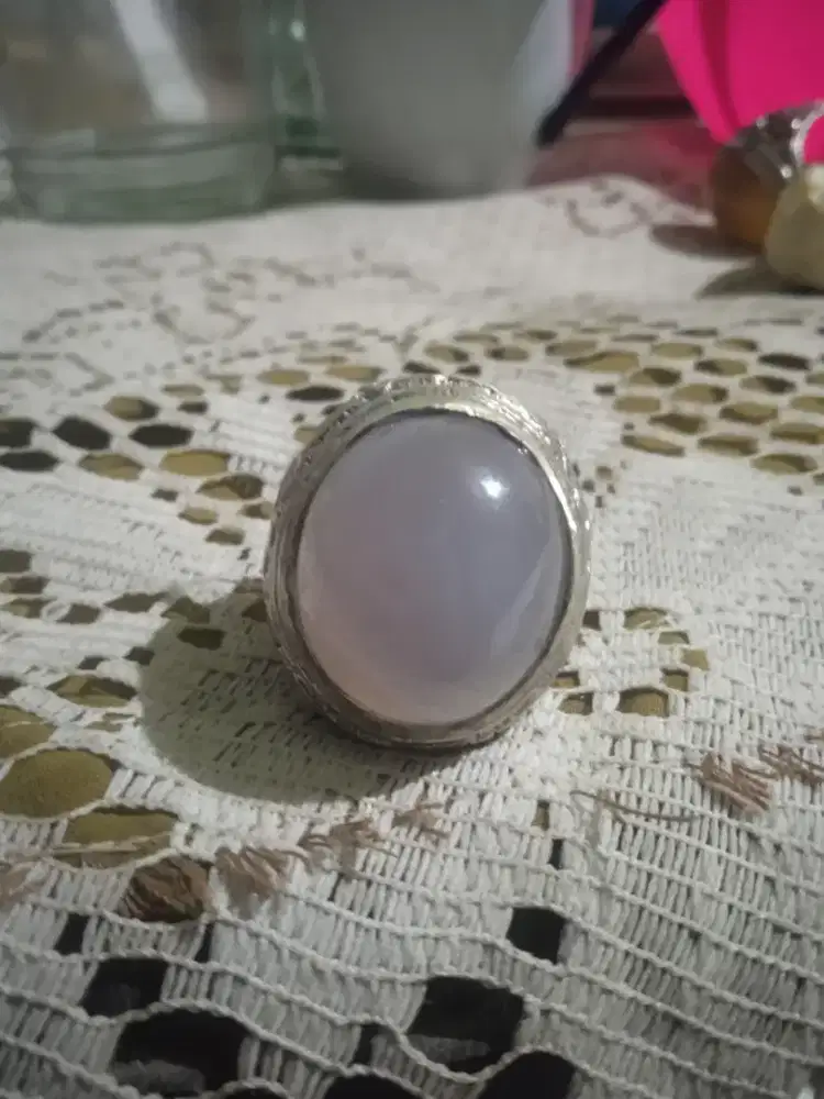 Cincin batu lavender original