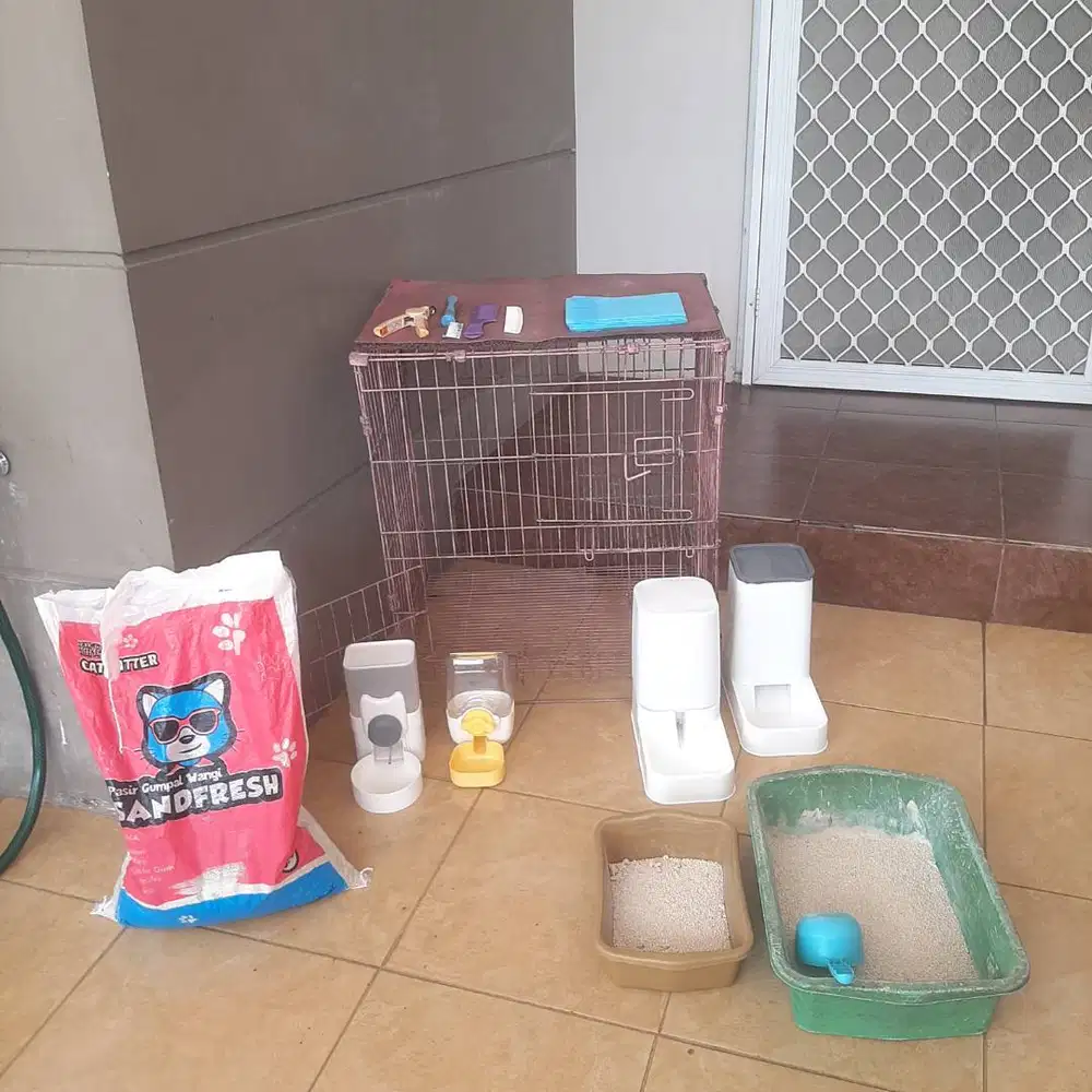 Kandang Kucing Lengkap